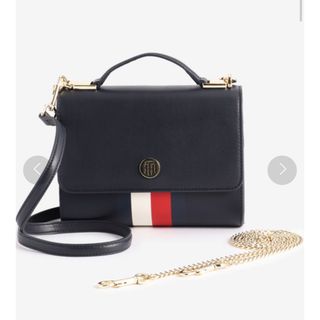 トミーヒルフィガー(TOMMY HILFIGER)の美品⭐︎TOMMY HILFIGER 3wayショルダーバッグ ハンドバッグ(ショルダーバッグ)