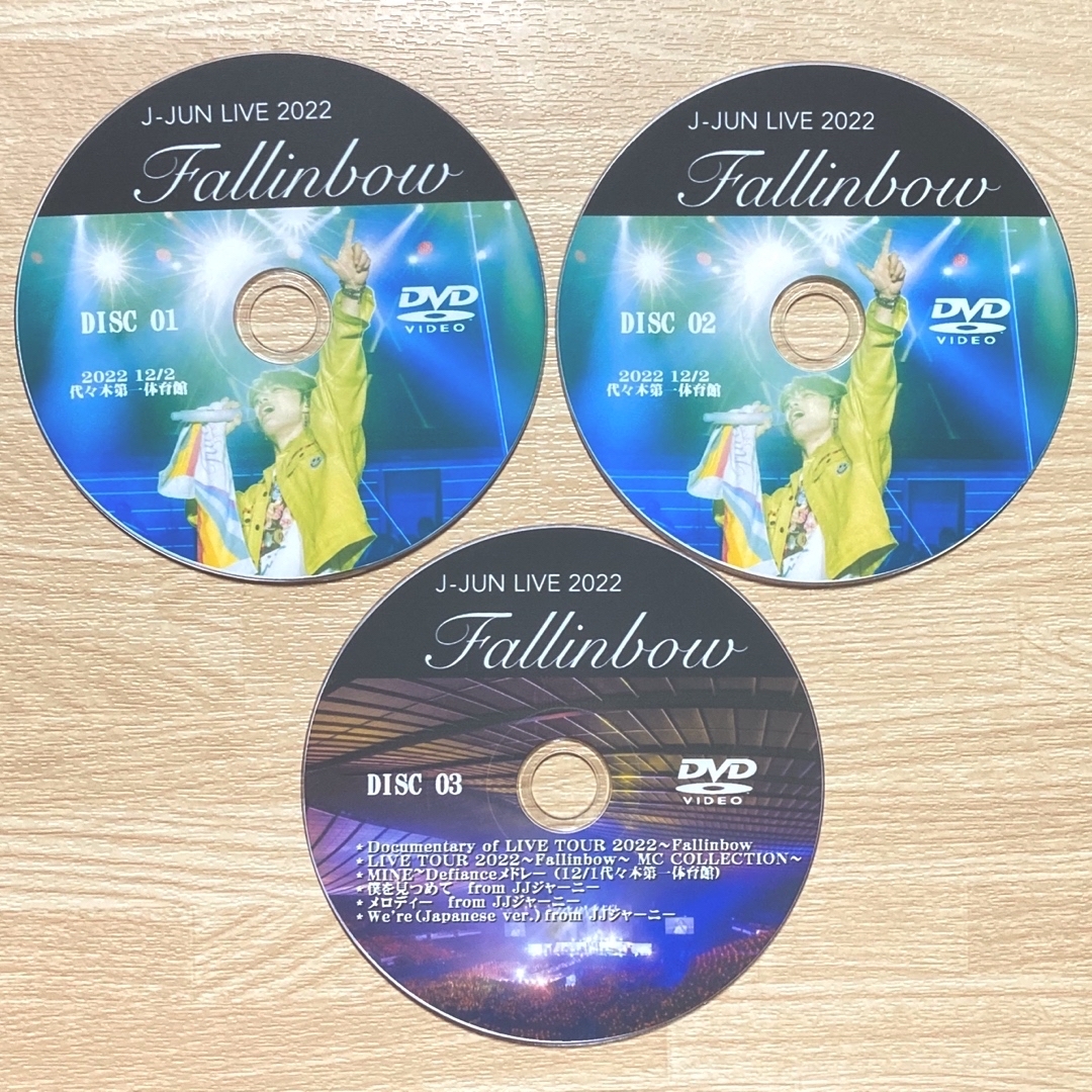 JYJ - ジェジュン LIVE TOUR 2022~Fallinbow~ ☆DVD☆の通販 by