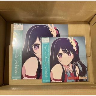 ソニー(SONY)のYOASOBI アイドル レコード  限定盤 LP 推しの子 メガジャケつき(ポップス/ロック(邦楽))