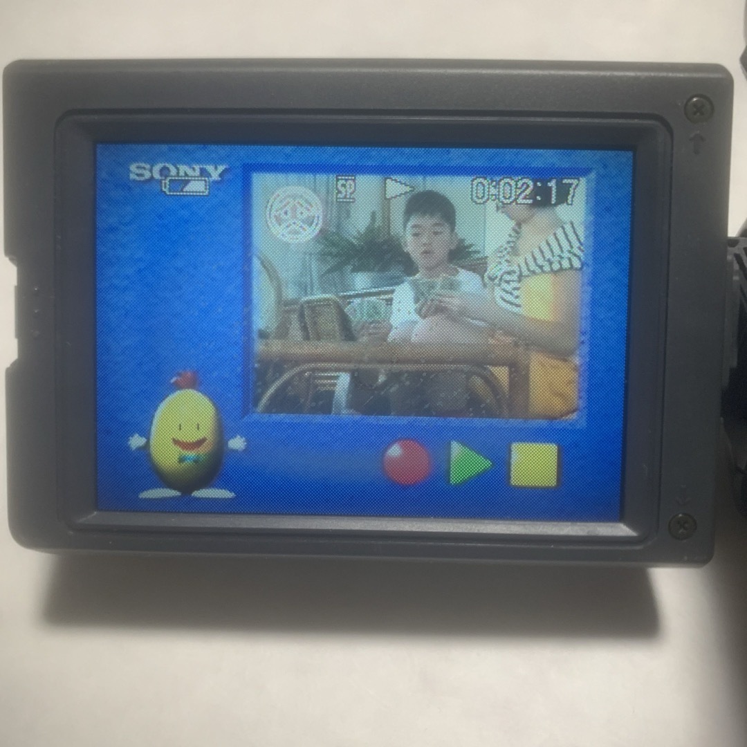 SONY(ソニー)の動作品　SONY Video8  Handycam  CCD-TRV425 スマホ/家電/カメラのカメラ(ビデオカメラ)の商品写真