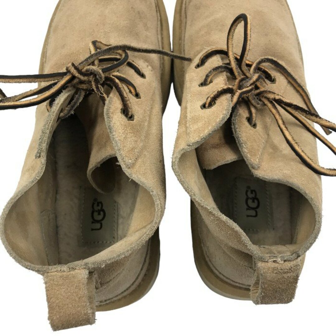 UGG - UGG アグ レースアップブーツ 1100025 メンズ ベージュ UGG - UGG アグ レースアップブーツ 1100025 メンズ ベージュ
