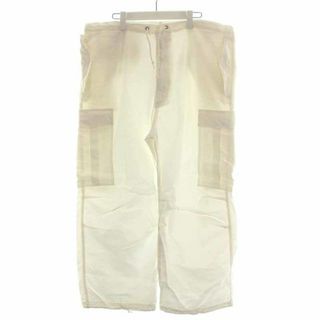 アザー(other)のcantate Sulfur Back Satin M-51 Pants 0 白(スラックス)