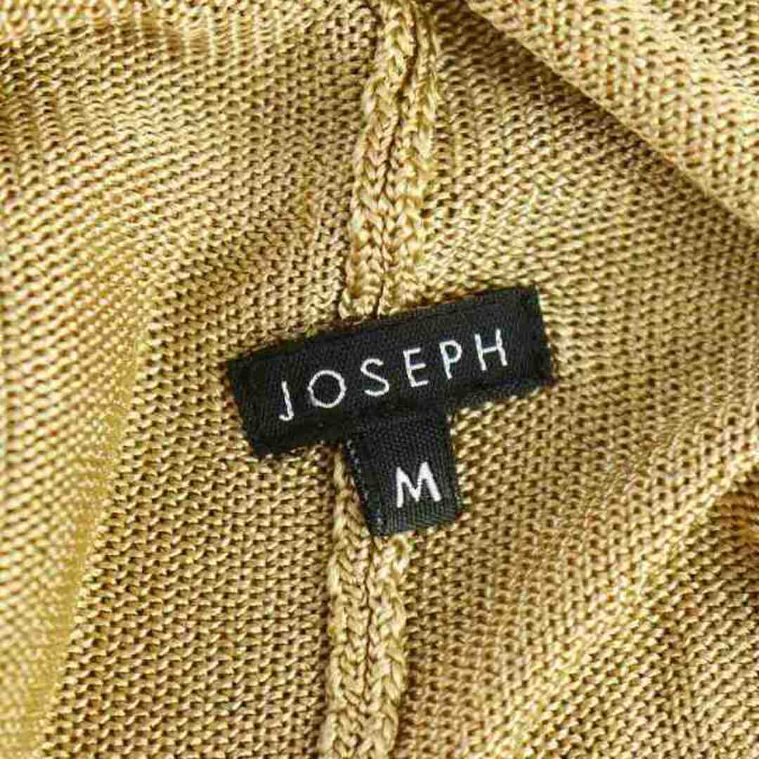 JOSEPH(ジョゼフ)のジョセフ JOSEPH ニットカーディガン トッパー 長袖 M ベージュ レディースのトップス(カーディガン)の商品写真