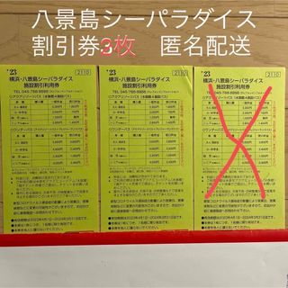 横浜・八景島シーパラダイス　割引券　クーポン　チケット(遊園地/テーマパーク)