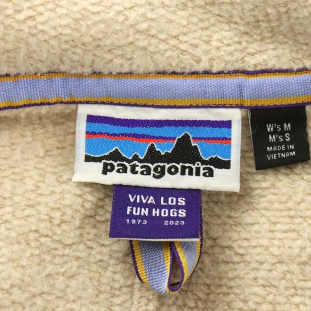 patagonia(パタゴニア)のパタゴニア 23AW フリースジャケット M ベージュ レディースのジャケット/アウター(その他)の商品写真