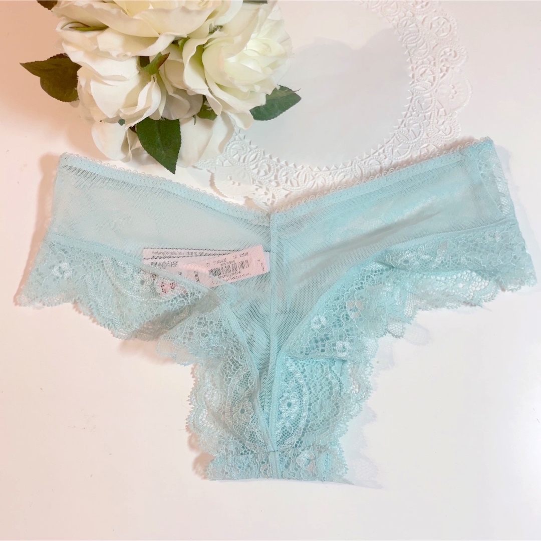 Victoria's Secret(ヴィクトリアズシークレット)のヴィクトリアシークレット♡水色レースショーツ♡ レディースの下着/アンダーウェア(ショーツ)の商品写真