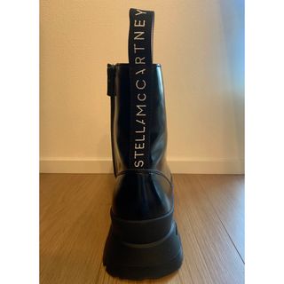 ステラマッカートニー(Stella McCartney)の【未使用】ステラマッカートニーレースアップブーツ　BLACK(ブーツ)