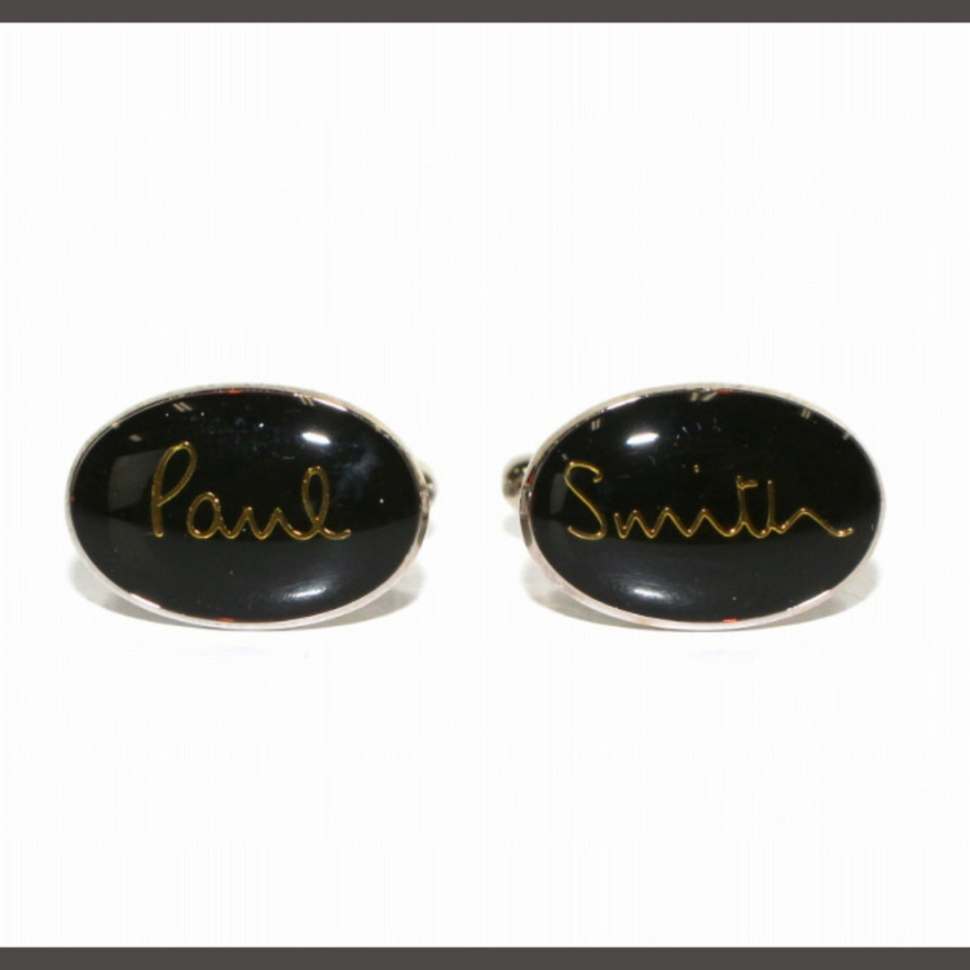 Paul Smith(ポールスミス)のポールスミス PAUL SMITH カフスボタン カフリンクス ロゴ オーバル メンズのアクセサリー(その他)の商品写真