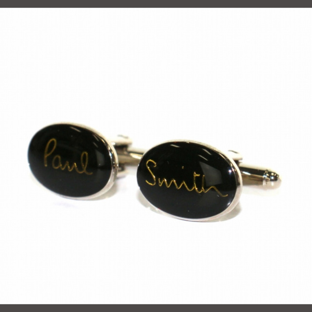 Paul Smith(ポールスミス)のポールスミス PAUL SMITH カフスボタン カフリンクス ロゴ オーバル メンズのアクセサリー(その他)の商品写真