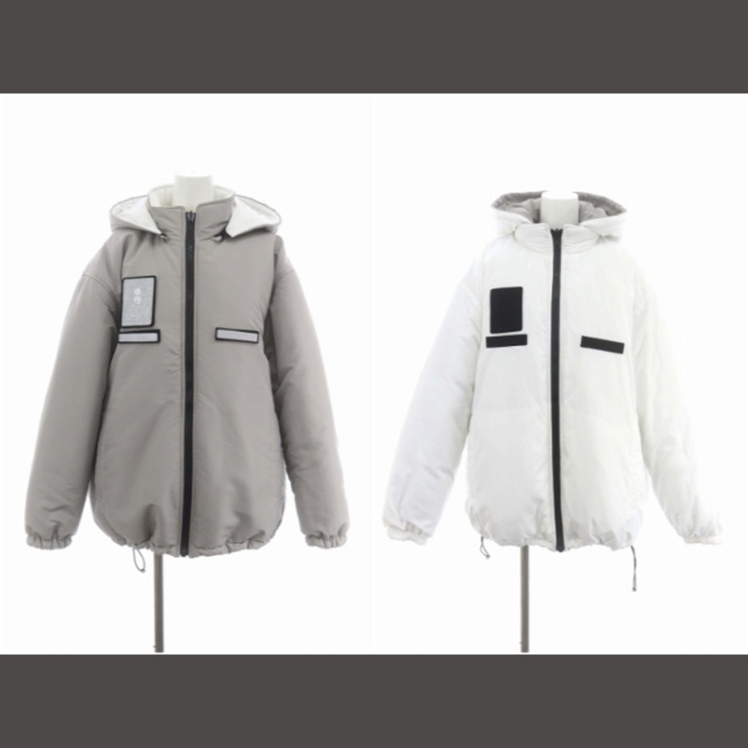 X-girl(エックスガール)のエックスガール FACEPATCH REVERSIBLE PARKA ジャケット レディースのジャケット/アウター(その他)の商品写真