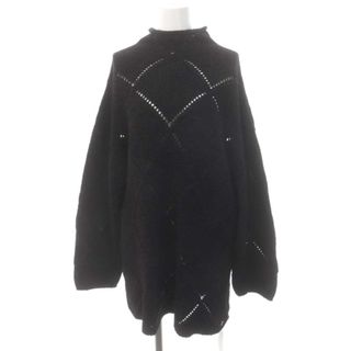 ルシェルブルー(LE CIEL BLEU)のルシェルブルー Mole Yarn Knit Top ニット セーター 36(ニット/セーター)