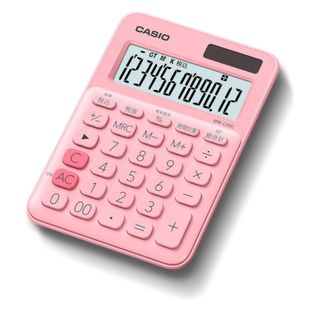 カシオ(CASIO)の【新品未使用】casioカシオ 電卓 ペールピンク(その他)