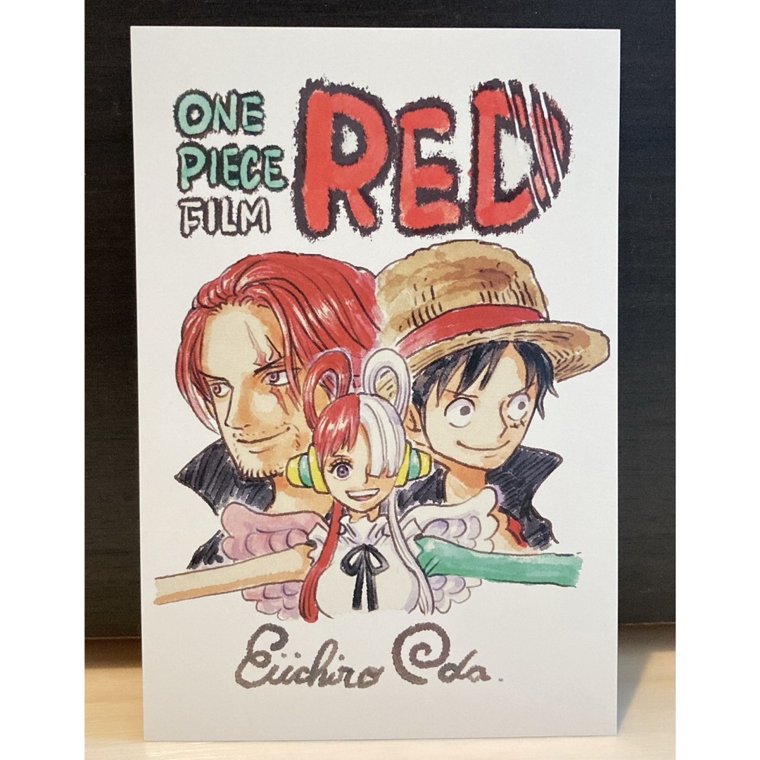 ONE PIECE(ワンピース)のONEPIECE FILM RED 映画特典 ポストカード8枚 エンタメ/ホビーのアニメグッズ(カード)の商品写真