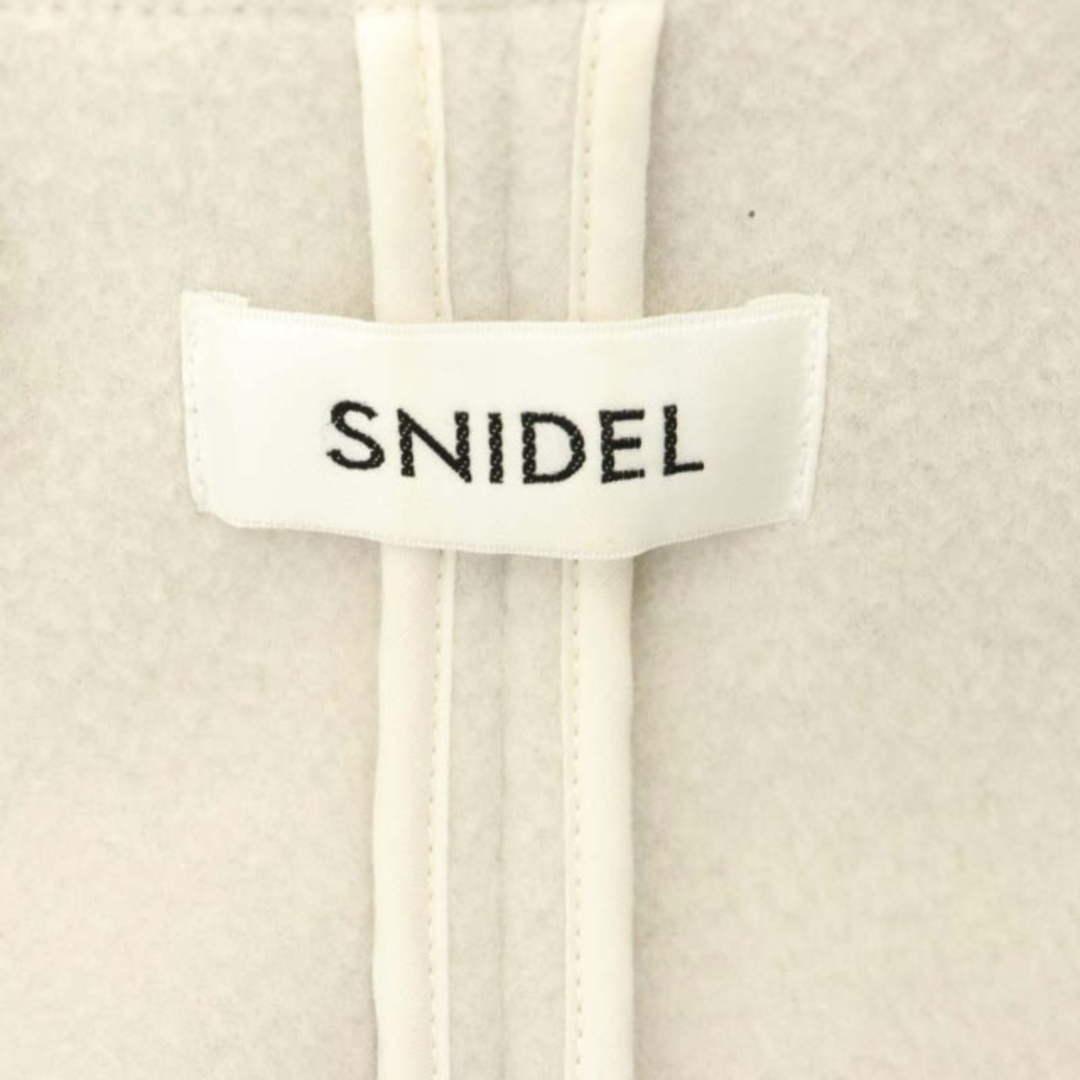 SNIDEL(スナイデル)のスナイデル snidel 21AW パイピングフードコート ロング ウール 0 レディースのジャケット/アウター(その他)の商品写真