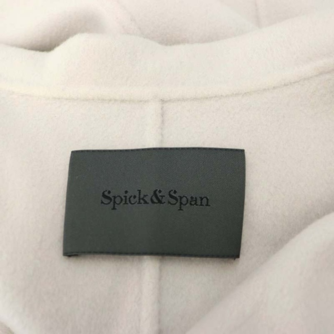 Spick & Span(スピックアンドスパン)のスピック&スパン チェスターコート ロング ウール 38 M グレー レディースのジャケット/アウター(その他)の商品写真