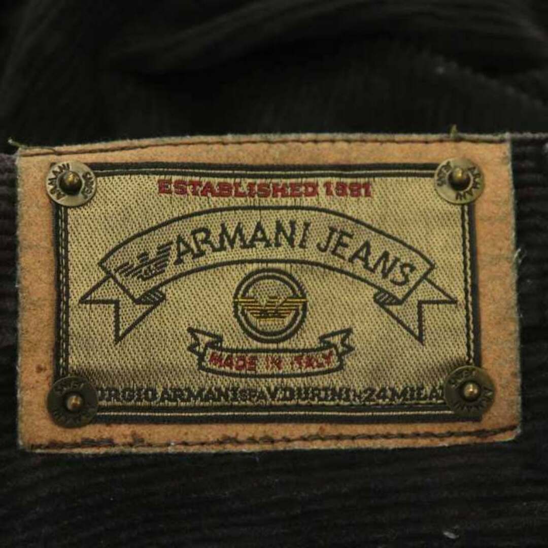 ARMANI JEANS(アルマーニジーンズ)のアルマーニ ジーンズ ヴィンテージ ロゴパッチ コーデュロイパンツ 26 レディースのパンツ(その他)の商品写真