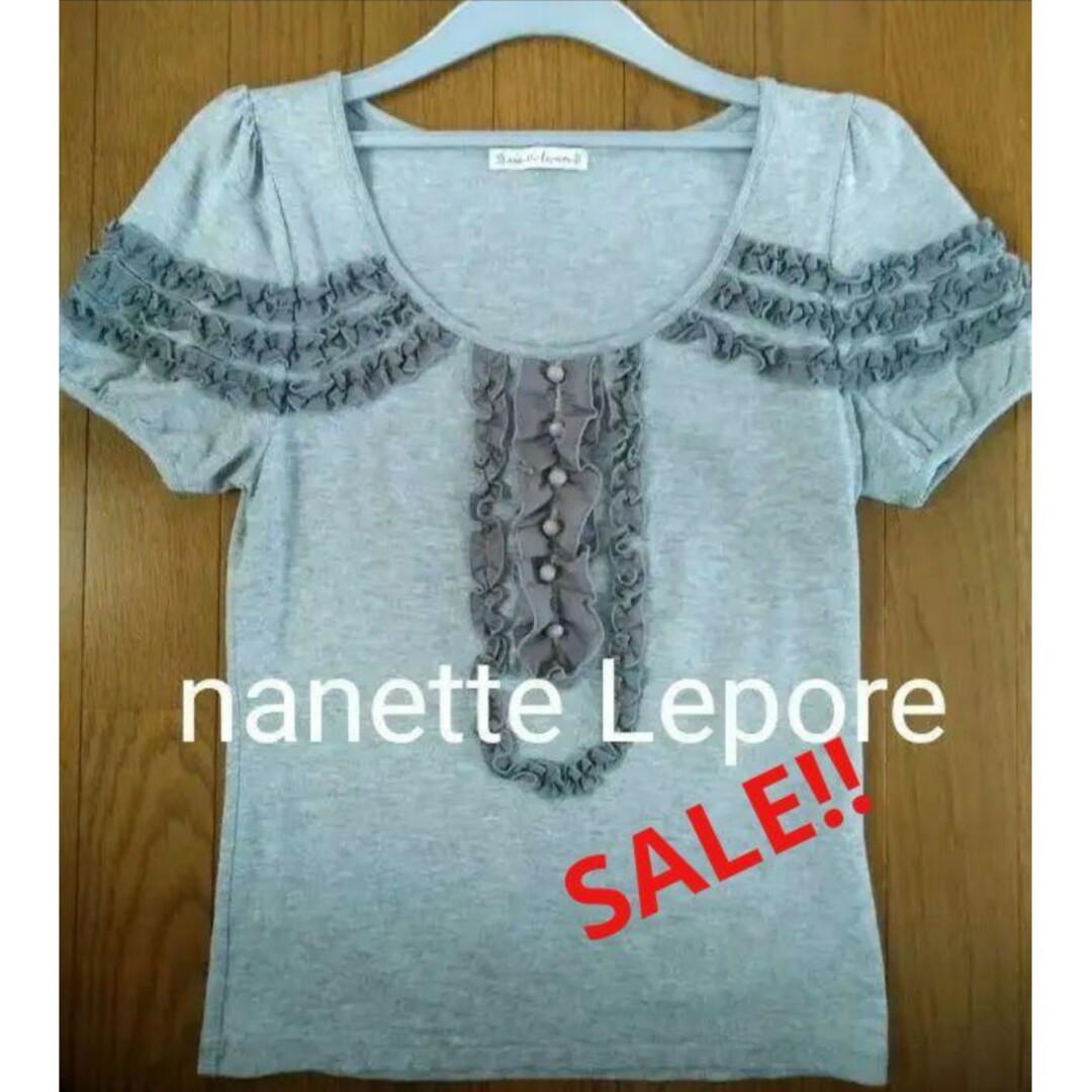 Nanette Lepore(ナネットレポー)のnanette lepore レディース ティーシャツ レディースのトップス(Tシャツ(半袖/袖なし))の商品写真