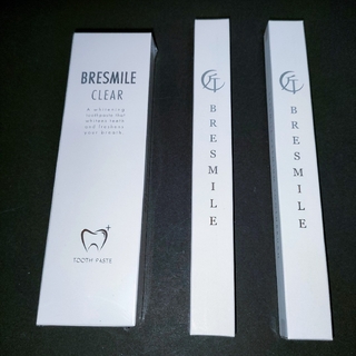BRESMILE CLEAR　ブレスマイルクリア  薬用 歯みがき粉(歯磨き粉)