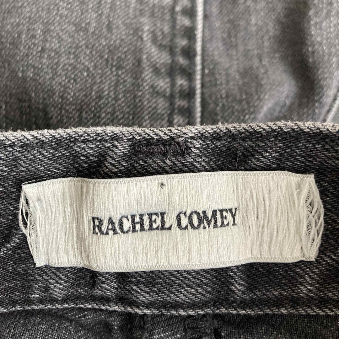 Rachel Comey(レイチェルコーミー)のRACHEL COMEY　ワイドブラックデニムパンツ　アメリカ製　レディース レディースのパンツ(デニム/ジーンズ)の商品写真