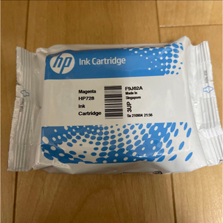 ヒューレットパッカード(HP)の日本HP HP728 インクカートリッジ マゼンタ40ml F9J62A(オフィス用品一般)