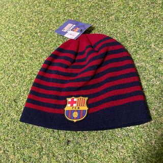 バルサ　BARCA ニット帽　キャップ　FC BARCELONA(キャップ)