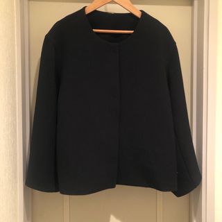 ミラオーウェン(Mila Owen)のMila Owen navy jacket(ノーカラージャケット)