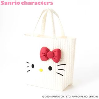 プティマイン(petit main)のpetit main  キティ トートバッグ　 KITTYイブルトートBAG(トートバッグ)