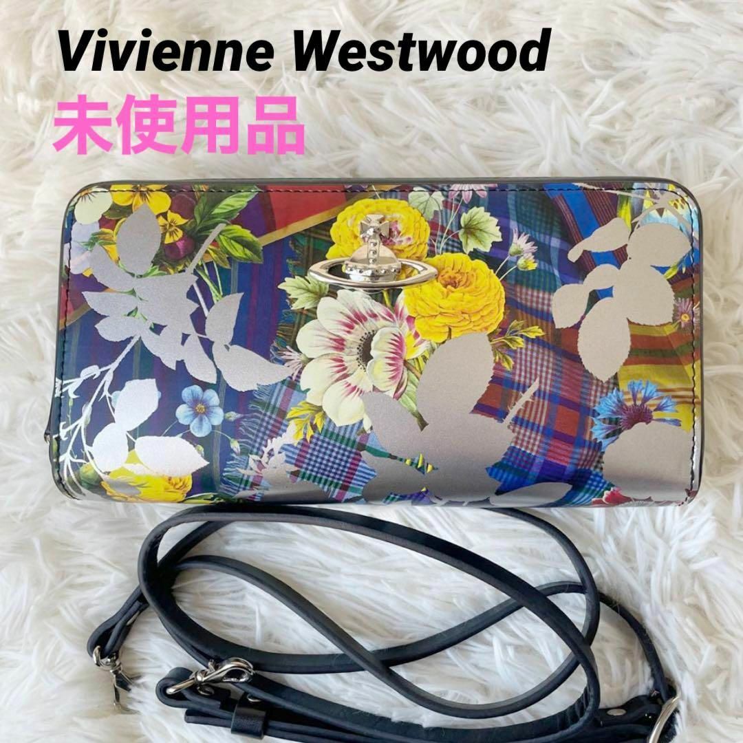 未使用✨Vivienne　ヴィヴィアンウエストウッド　長財布　お財布ショルダー | フリマアプリ ラクマ