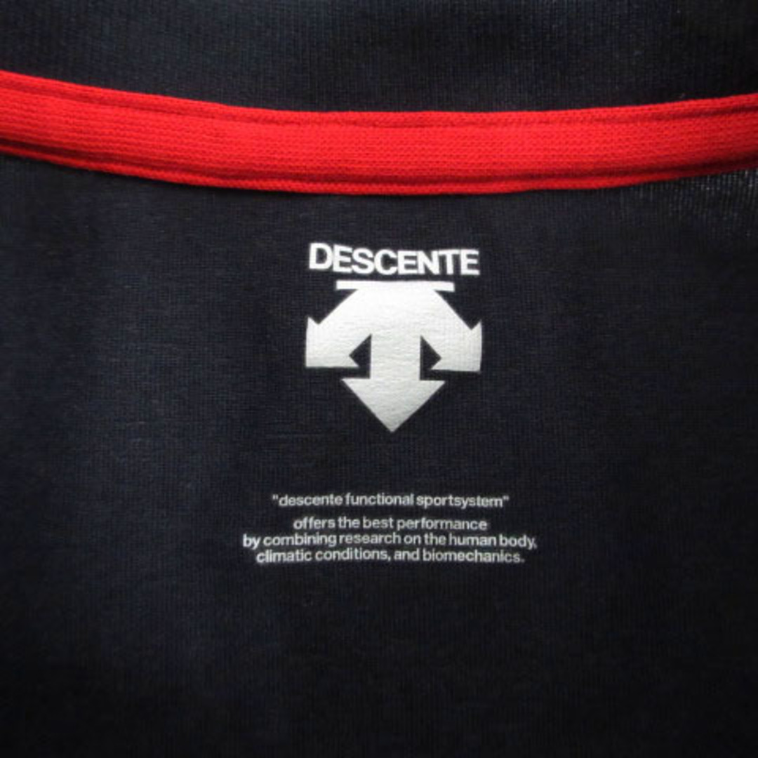 DESCENTE(デサント)のデサント Tシャツ MOVESPORTS DAT-5700J 半袖 紺 150 スポーツ/アウトドアのスポーツ/アウトドア その他(その他)の商品写真