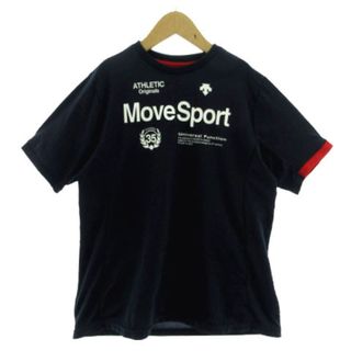 デサント(DESCENTE)のデサント Tシャツ MOVESPORTS DAT-5700J 半袖 紺 150(その他)