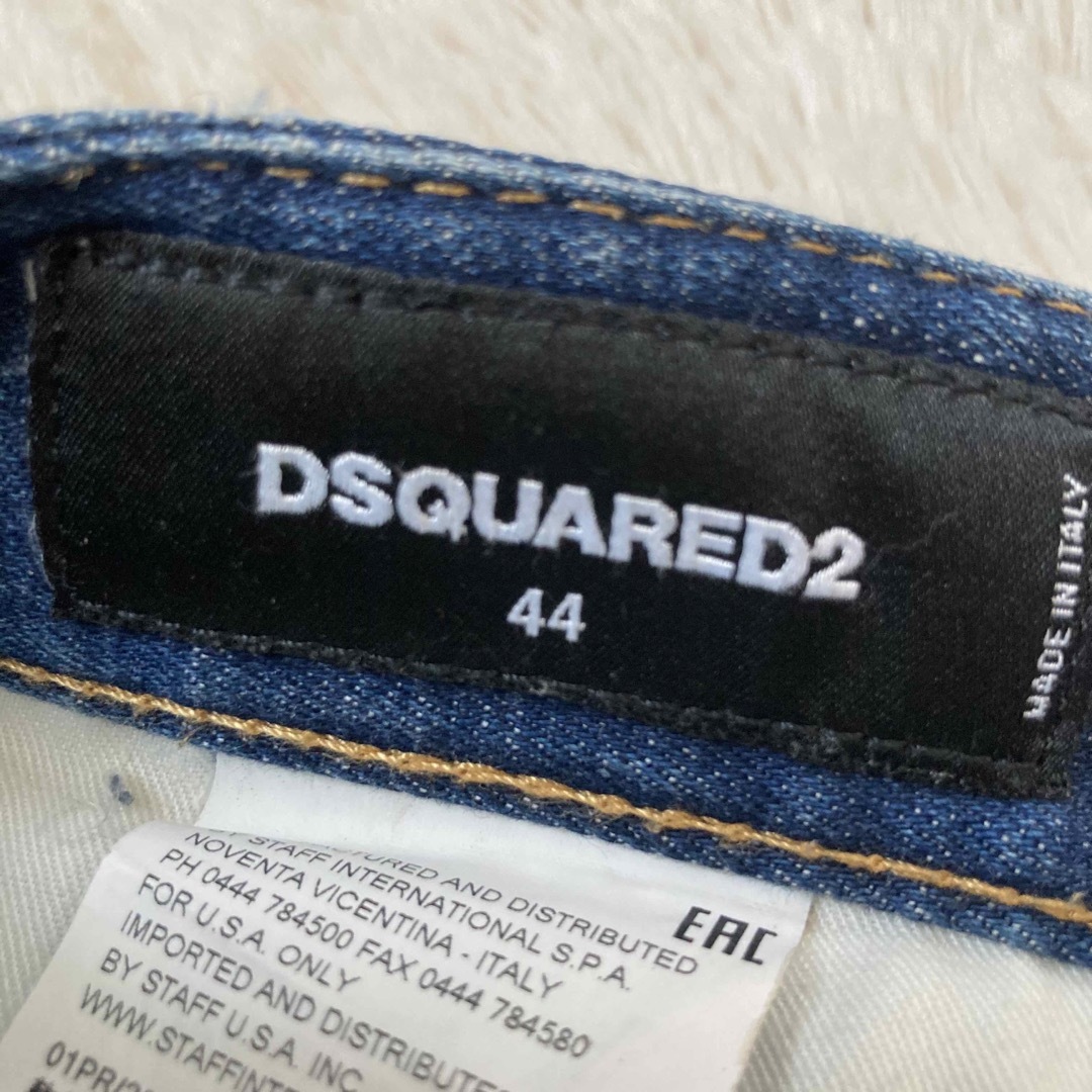 DSQUARED2(ディースクエアード)のディースクエアード クレメントジーンズ デニム  44 スキニー ダメージ加工 メンズのパンツ(デニム/ジーンズ)の商品写真