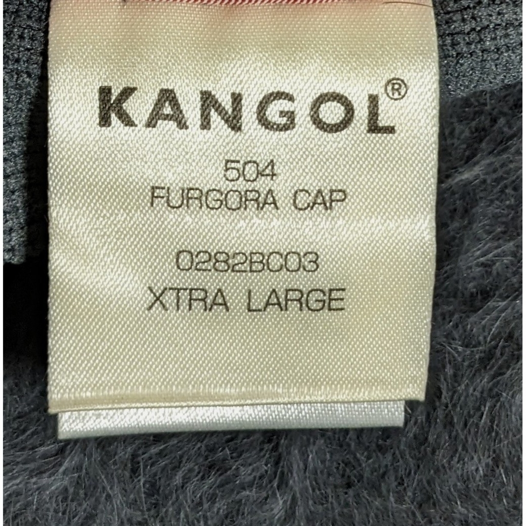 KANGOL(カンゴール)のL 良品 KANGOL 504 Furgora CAP ハンチング グレー メンズの帽子(ハンチング/ベレー帽)の商品写真