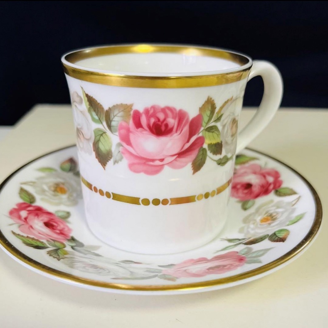 Royal Worcester(ロイヤルウースター)のロイヤルウースター  ロイヤルガーデン　トリオ2セット　①② インテリア/住まい/日用品のキッチン/食器(食器)の商品写真