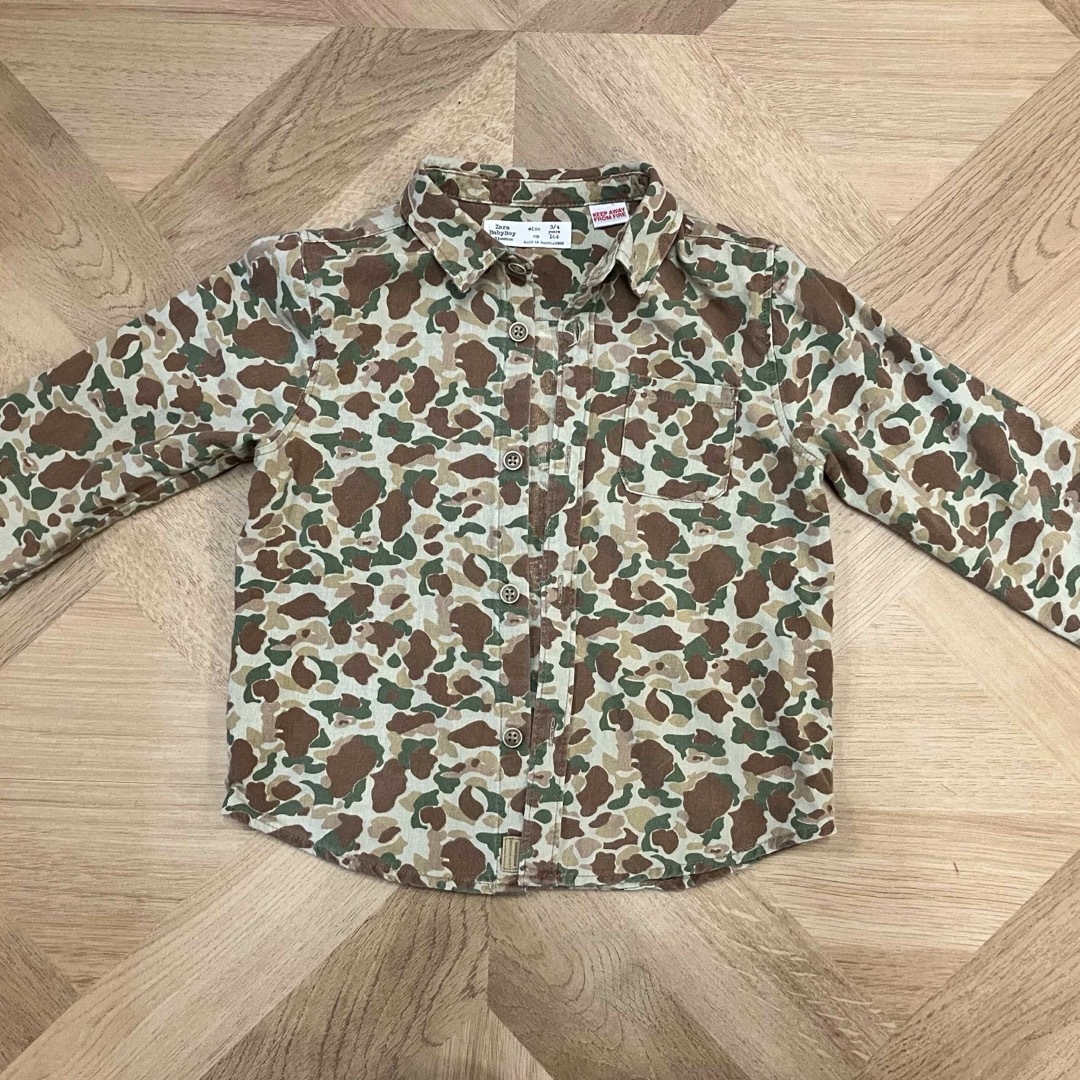 ZARA KIDS(ザラキッズ)のキッズ　シャツ　ZARA キッズ/ベビー/マタニティのキッズ服男の子用(90cm~)(その他)の商品写真