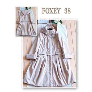 FOXEY RAINY LONG &SHORT中綿コート新品同様38rene