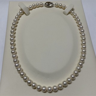 タサキ(TASAKI)のTASAKI♦︎タサキ あやこパールネックレス 42cm 7-7.5mm 真珠(ネックレス)
