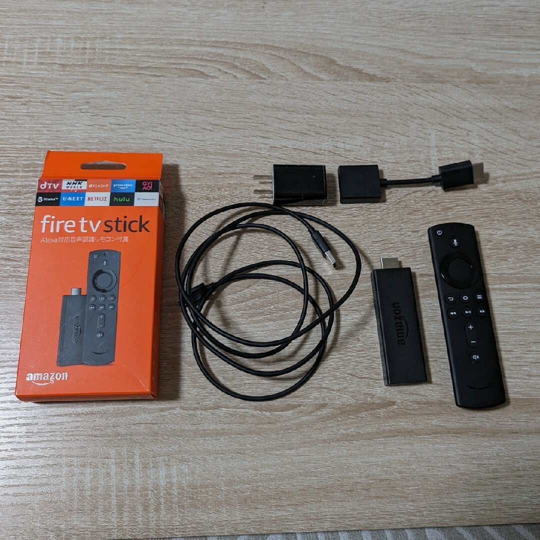 Amazon(アマゾン)のAmazon TV Fire stick スマホ/家電/カメラのテレビ/映像機器(映像用ケーブル)の商品写真