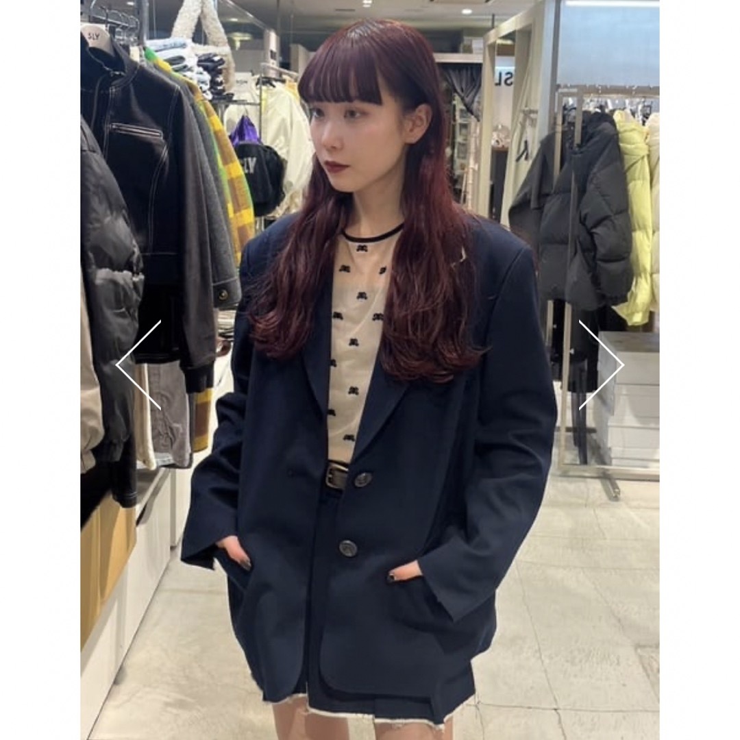 SLY - MICHIXSLY SHEER MOTIF トップス♡ベージュの通販 by n&k SLY - MICHIXSLY SHEER MOTIF トップス♡ベージュの通販 by n&k
