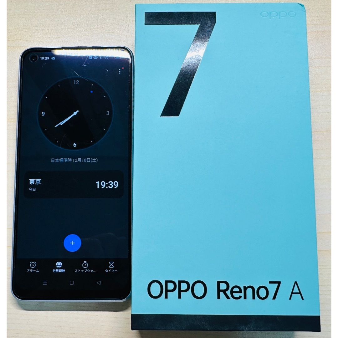 OPPO Reno7 A OPG04 【simfree】6GB+128GB OPPO Reno7 A OPG04 【simfree】6GB+128GB