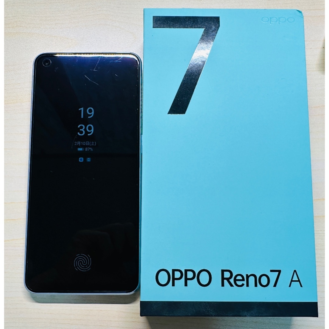 OPPO Reno7 A OPG04 【simfree】6GB+128GB OPPO Reno7 A OPG04 【simfree】6GB+128GB