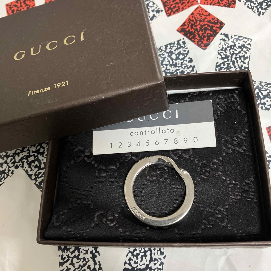 Gucci(グッチ)のGUCCI リング　　キーホルダー レディースのファッション小物(キーホルダー)の商品写真