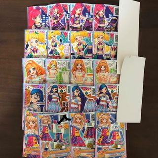 アイカツスターズ(アイカツスターズ!)のアイカツオンパレード　夏樹みくる　音城セイラ　冴草きい　風沢そら　姫里マリア(カード)