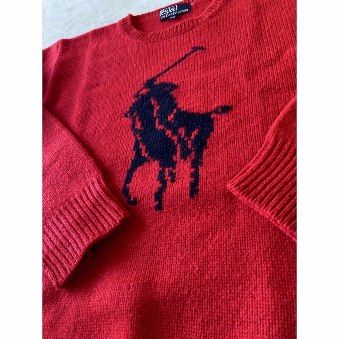 Ralph Lauren - ラルフローレン ニット ビッグポニー 極美品の Ralph Lauren - ラルフローレン ニット ビッグポニー 極美品の