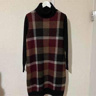 BLACK LABEL CRESTBRIDGE - ブルーレーベルクレストブリッジ　ニットワンピース　今期！