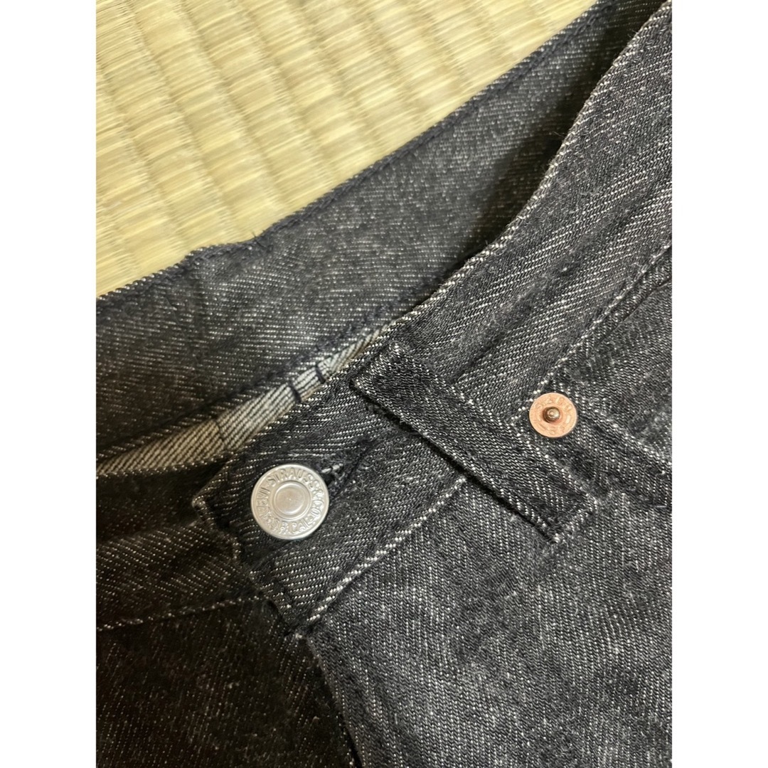 Levi's(リーバイス)の90s/Levi's/先染ブラック/17501/USA製/ヴィンテージ/サイズ3 レディースのパンツ(デニム/ジーンズ)の商品写真