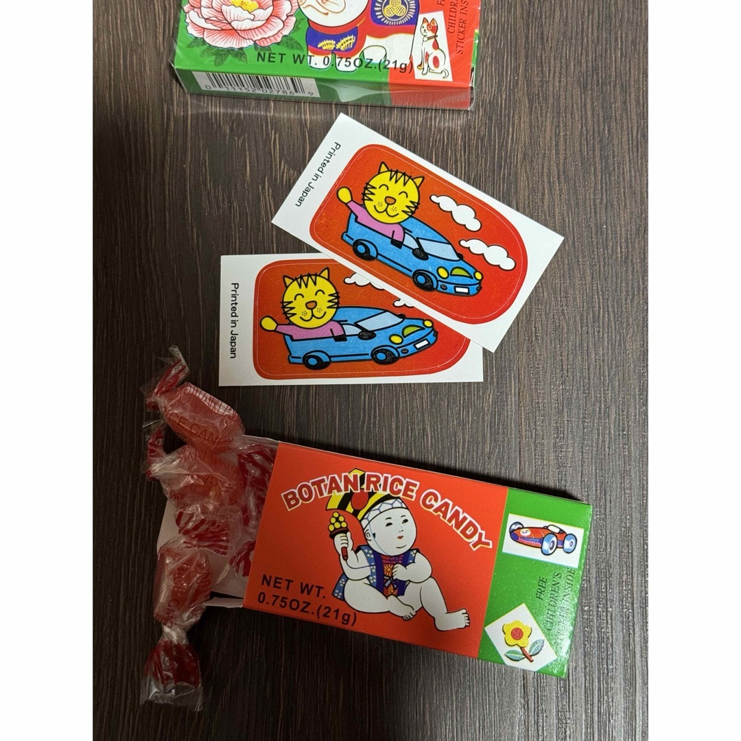 アメリカ お菓子 キャンディ ソフトキャンディ 飴 昭和レトロ シール 食品/飲料/酒の食品(菓子/デザート)の商品写真