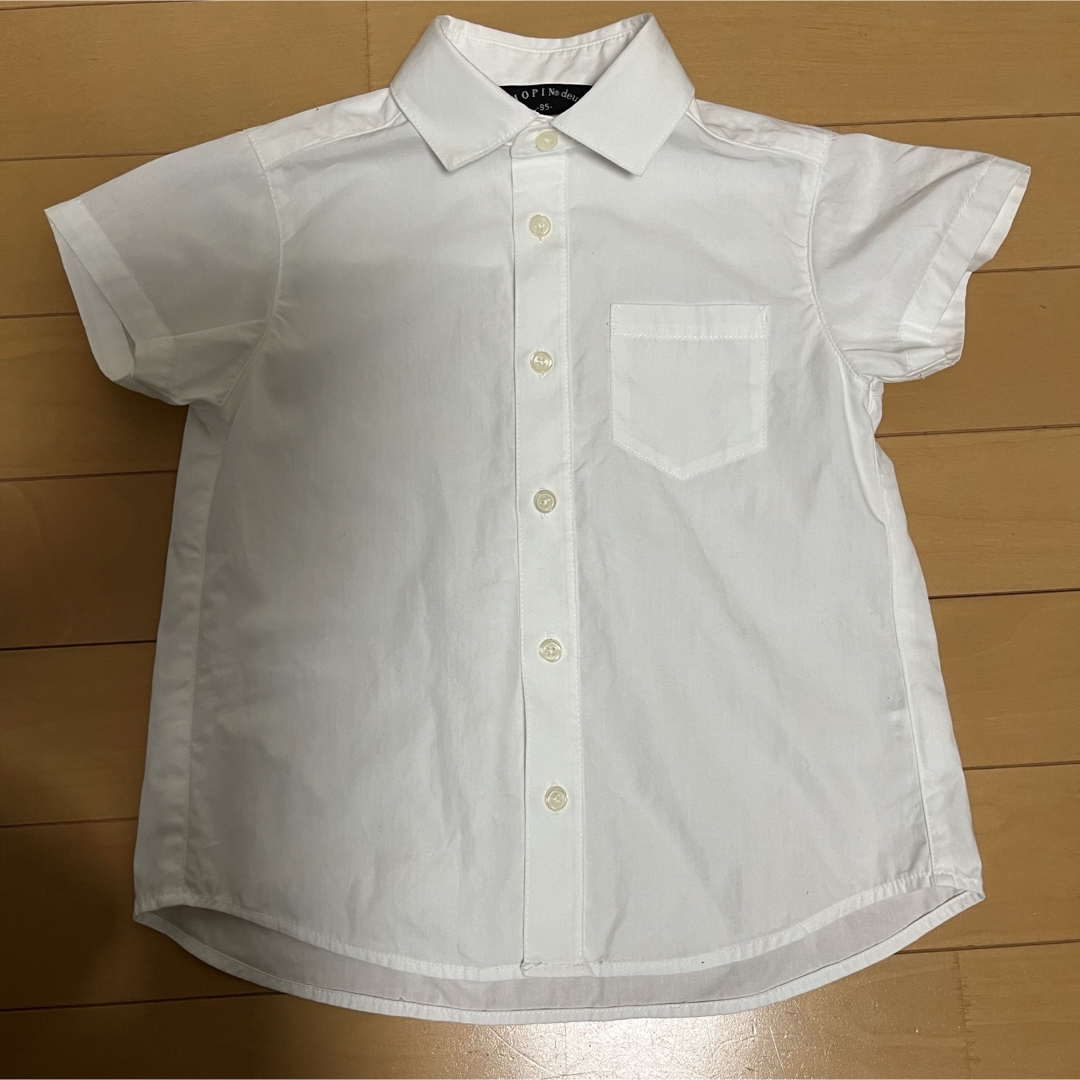 男児 半袖フォーマル4点セット キッズ/ベビー/マタニティのキッズ服男の子用(90cm~)(ドレス/フォーマル)の商品写真