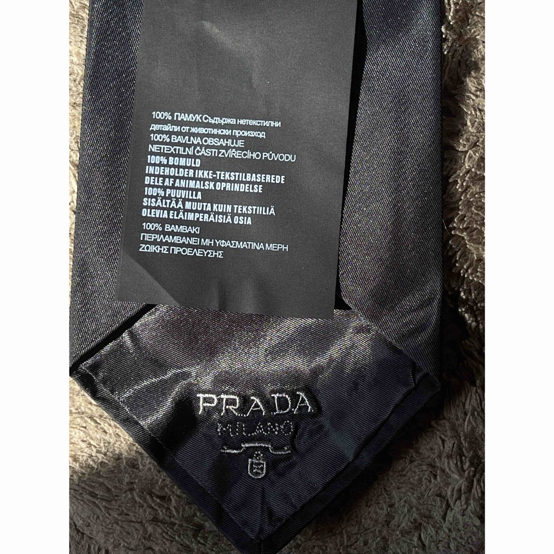 PRADA(プラダ)のPRADA プラダ　ネクタイ　ナイロン メンズのファッション小物(ネクタイ)の商品写真