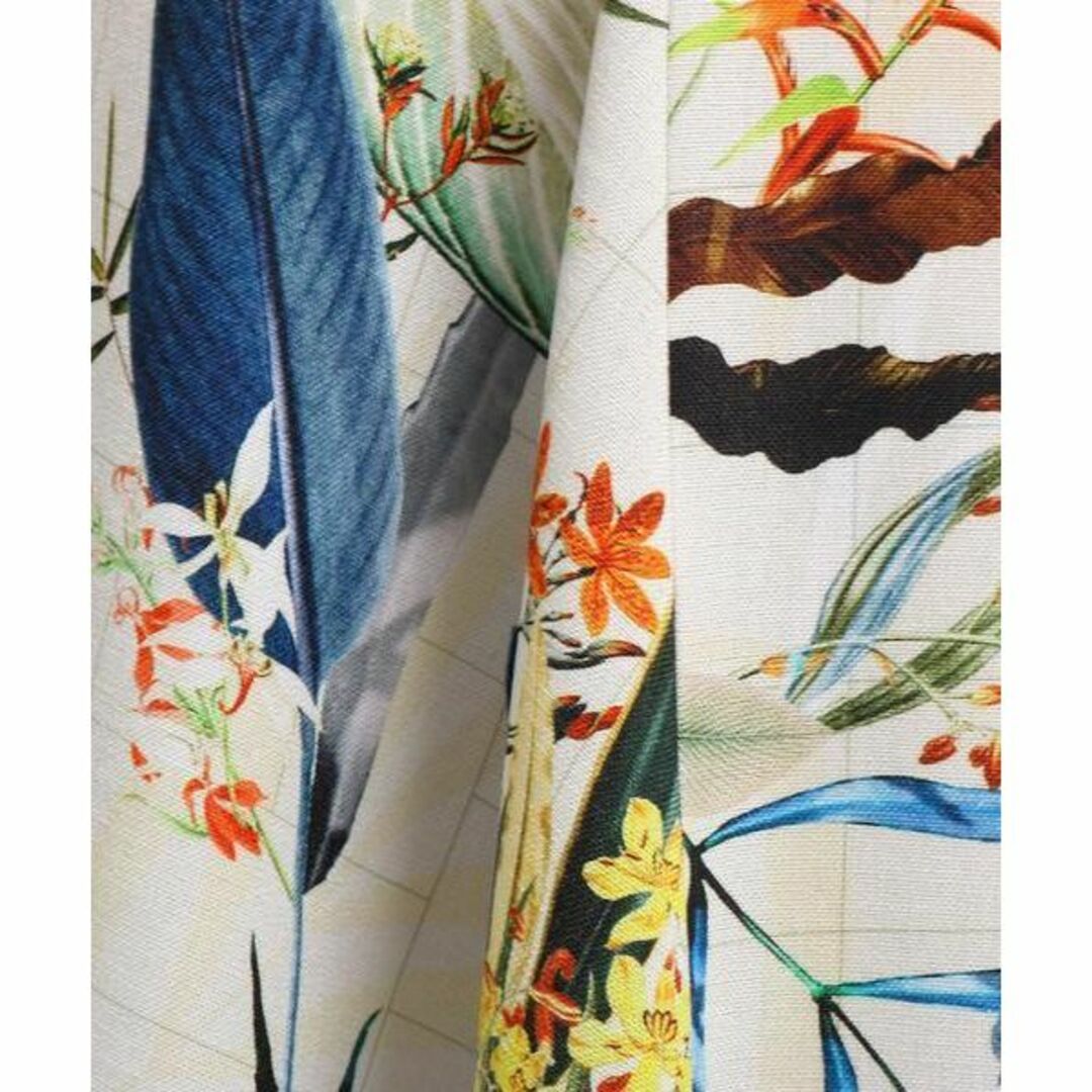 INDIVI(インディヴィ)の【INDIVI】ボタニカルスカート　イレギュラーヘム　手洗い　スリム　小さい レディースのスカート(ひざ丈スカート)の商品写真