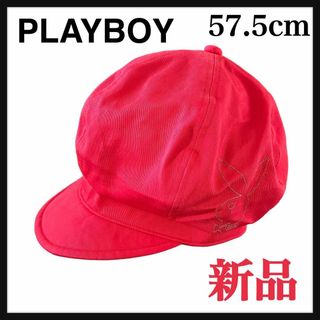 プレイボーイ(PLAYBOY)の新品未使用　プレイボーイ　キャスケット　ピンク(キャスケット)